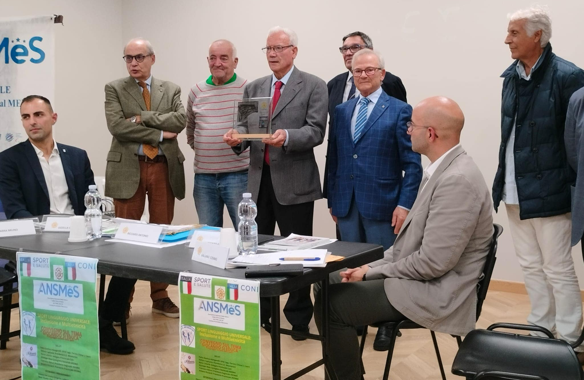 L’Ansmes del Coni sannita premia il bomber giallorosso Franco Bovio