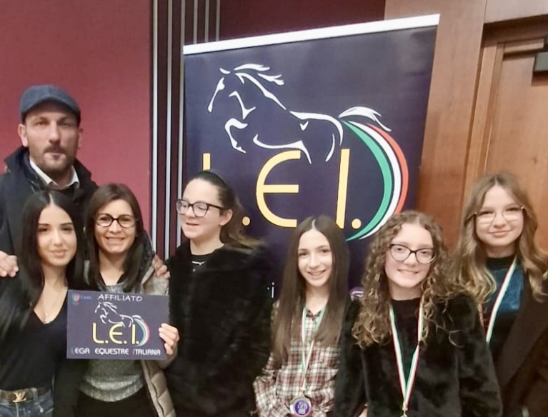 Ancora successi per l’Accademia Sannita Sport Equestri: amazzoni premiate al Galà annuale LEI a Pomezia