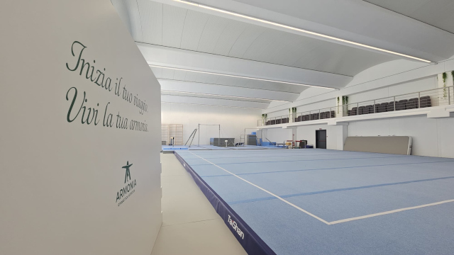 “Armonia”, il futuro della ginnastica artistica prende forma: inaugurato il nuovo centro sportivo a Benevento