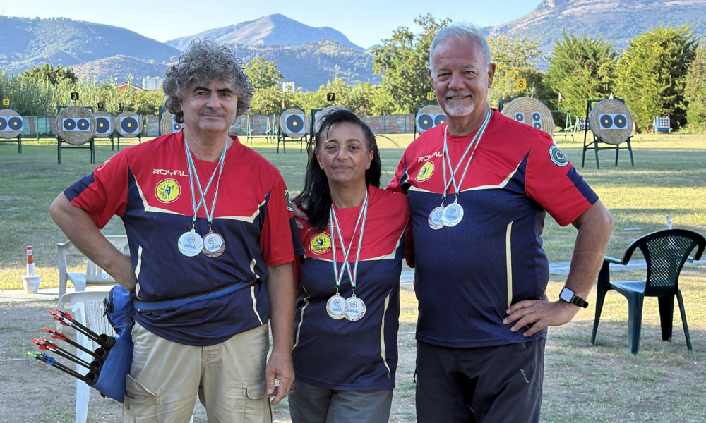 Photo: sport.ntr24.tv Arcieri Sanniti Shine at Campania Regional Hunter & Field Archery Championship